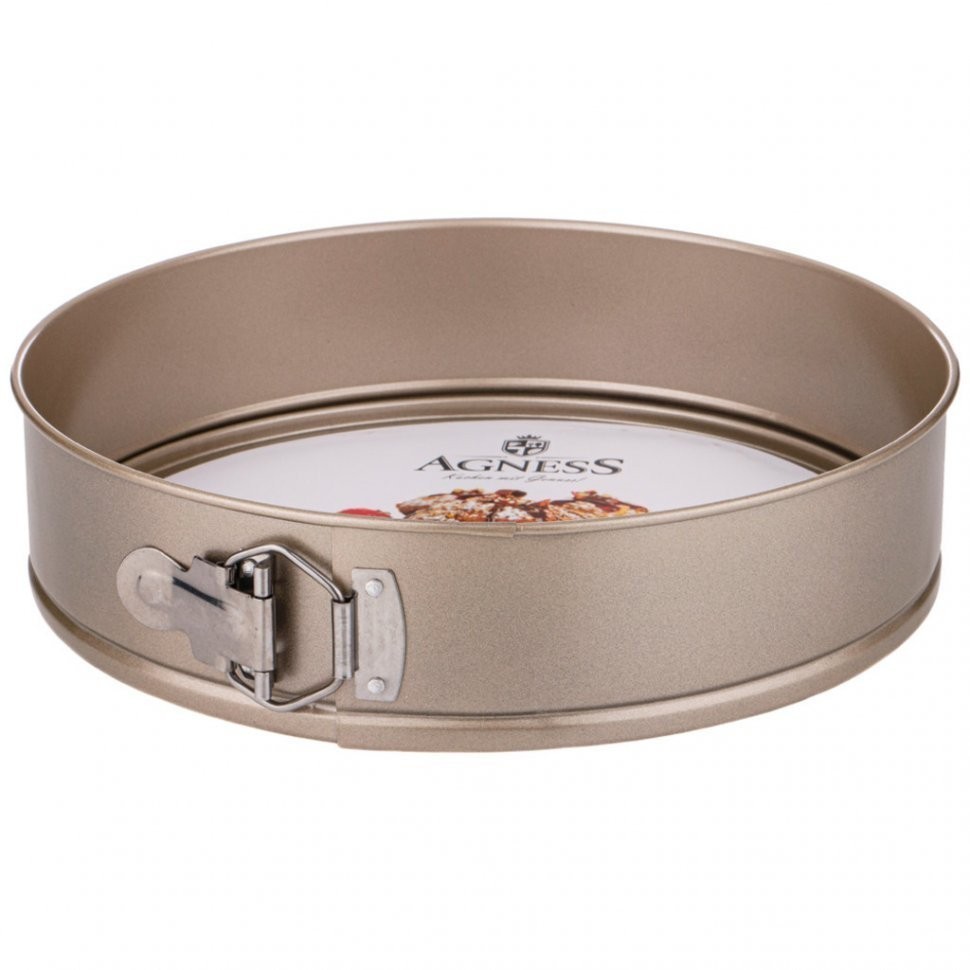 Форма для выпечки agness разъемная с антипригарным покрытием 28x6.8 см Agness (930-044)