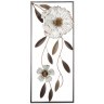 Панно настенное коллекция "цветочная симфония" 24,8*61*4,4 см Lefard (680-100)