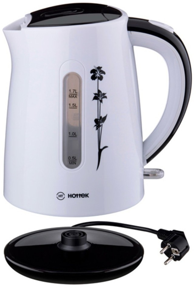 Чайник электрический hottek пластик ht-961-004 1,7 л, 2200 вт (961-004)
