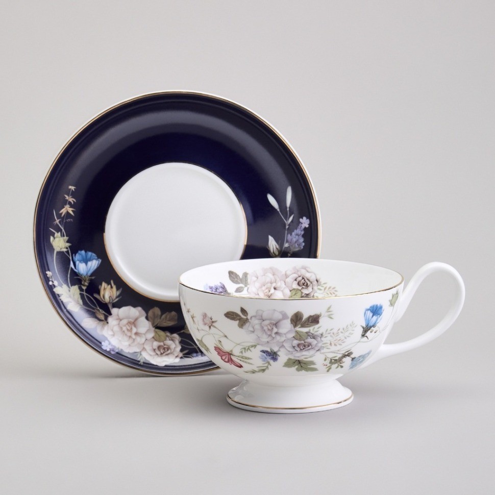 Чайная пара lefard "кобальт" 400 мл (86-2359-1)