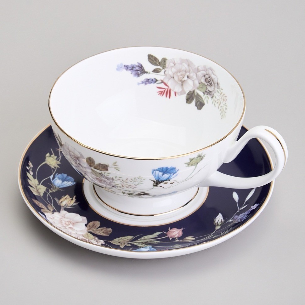 Чайная пара lefard "кобальт" 400 мл (86-2359-1)