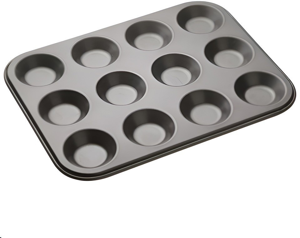 Форма для выпечки с антипригарным покрытием на 12 отверстий MasterClass 32X24см KCMCHB29