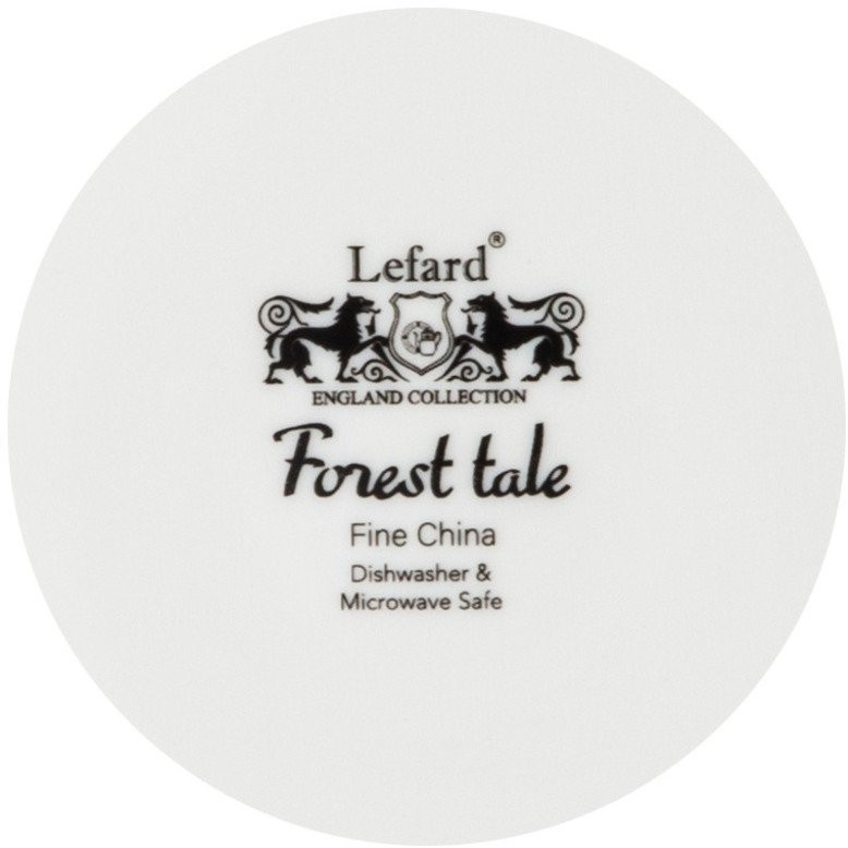 Тарелка закусочная lefard "лесная сказка" лиса 20,5 см (590-387)