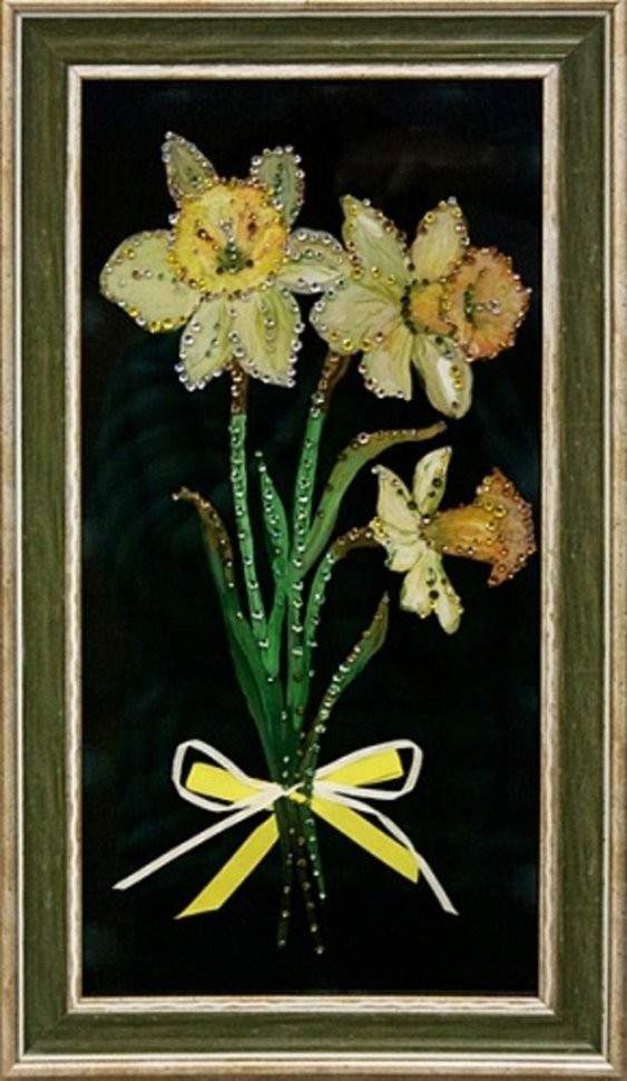 Картина Нарциссы с кристаллами Swarovski (1796)