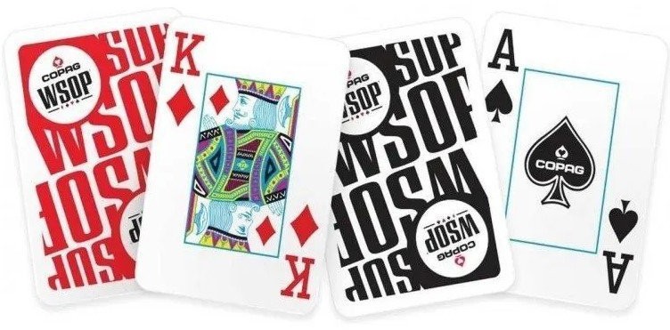 Комплект карт "Copag WSOP Poker Jumbo Index Double deck Red / Black" (64286)