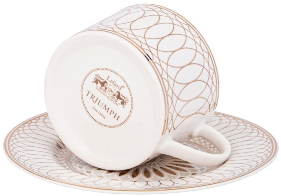 Чайный набор lefard "triumph" на 6 пер. 12 пр. 220 мл (435-029)
