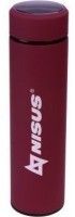 Термос с термодатчиком Nisus 0,45 л красный N.TM-049-R (67311)