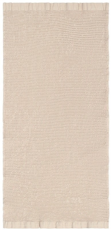 Полотенце для рук из умягченной вафли кремового цвета из коллекции essential, 50x90 см (79188)