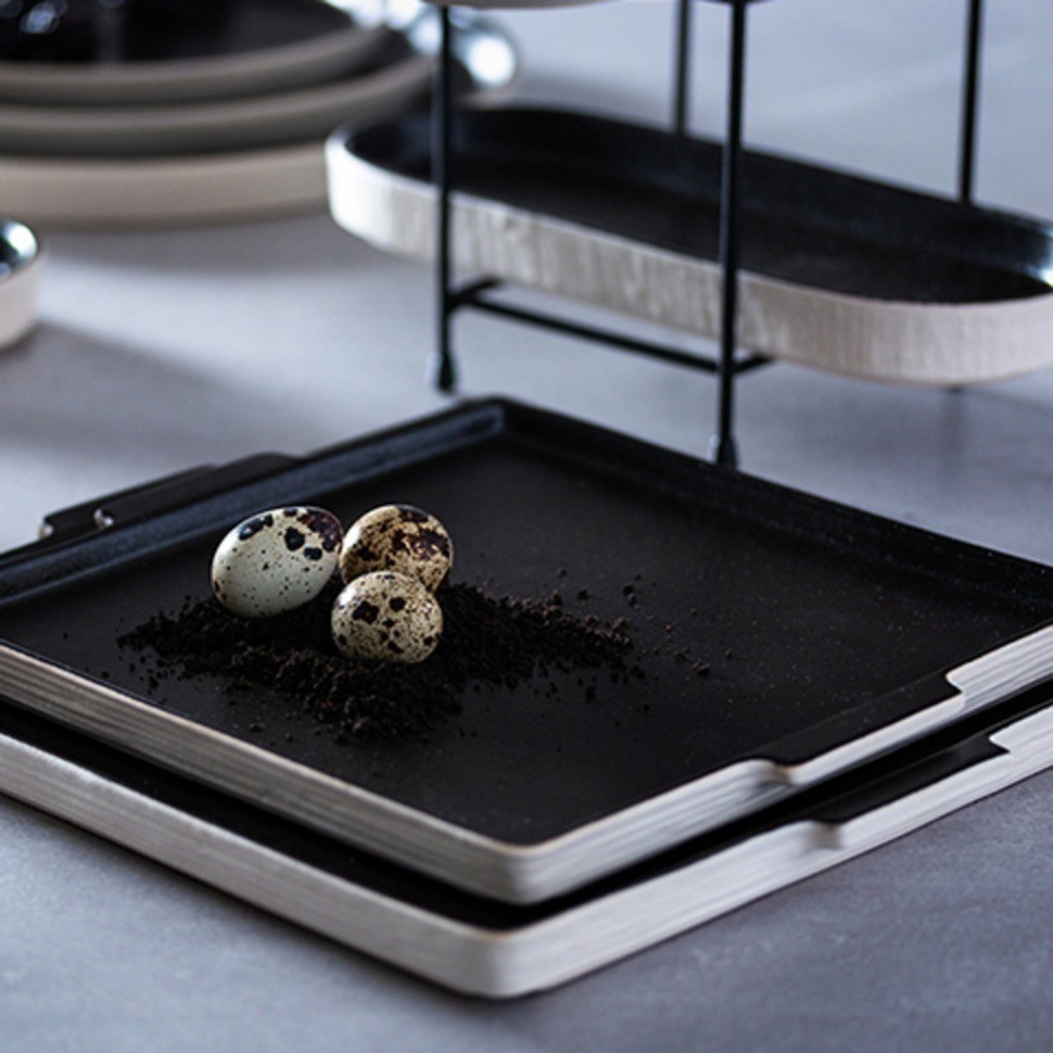 Чаша NSS251-LTB(NSS251-01312G), 25 см, керамика, LATTITUDE BLACK, Costa Nova