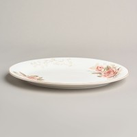 Блюдо овальное lefard &quot;корейская роза&quot; 30 см (590-677)