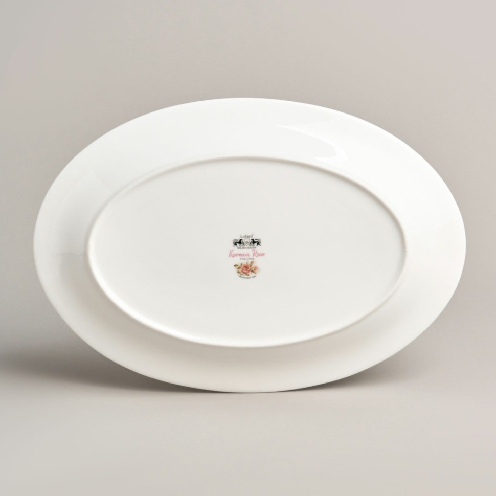Блюдо овальное lefard "корейская роза" 30 см (590-677)