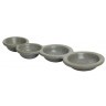Менажница L9251-648U, каменная керамика, grey, ROOMERS TABLEWARE