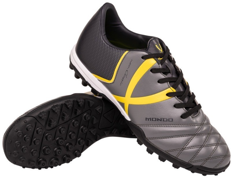 БЕЗ УПАКОВКИ Бутсы многошиповые Mondo JSH202-Y, серый, р. 39-40 (2106899)