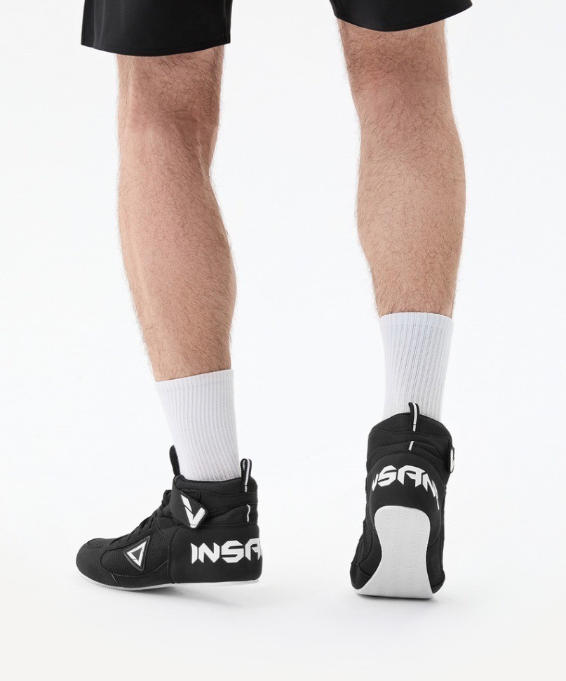 БЕЗ УПАКОВКИ Обувь для бокса INSANE RAPID низкая, черный (2134213)