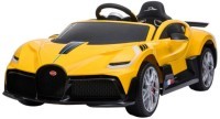Детский электромобиль Bugatti Divo (желтый лак, 12V) - HL338