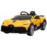 Детский электромобиль Bugatti Divo (желтый лак, 12V) - HL338