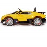 Детский электромобиль Bugatti Divo (желтый лак, 12V) - HL338