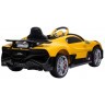Детский электромобиль Bugatti Divo (желтый лак, 12V) - HL338
