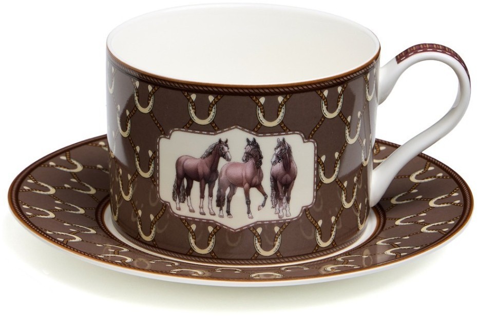 Чайная пара lefard "horse club" 300 мл (590-728)