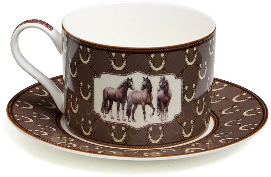 Чайная пара lefard "horse club" 300 мл (590-728)