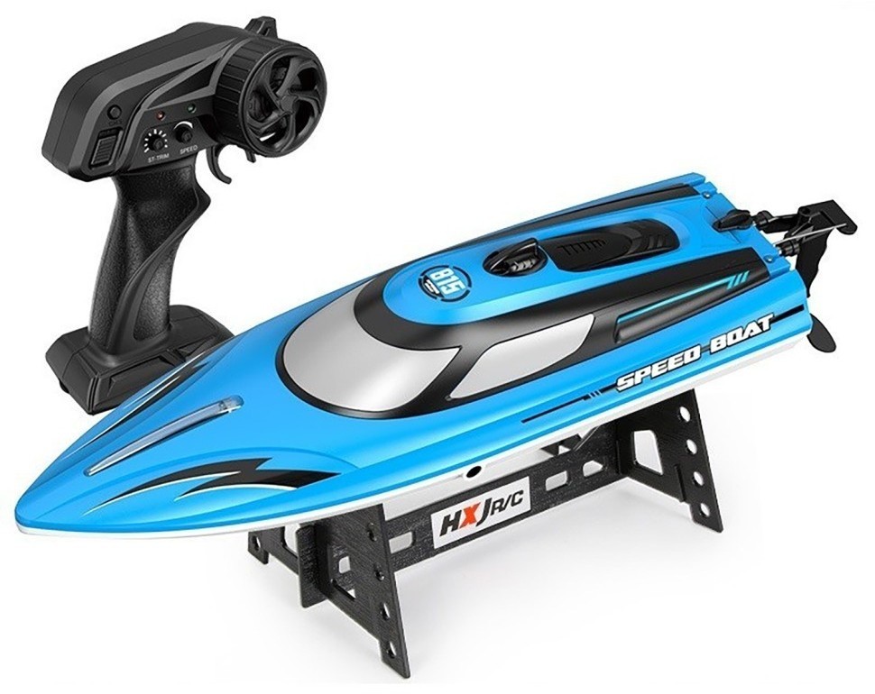 Радиоуправляемый катер SET SAIL (36 см, 25 км/ч) (HJ815-BLUE)