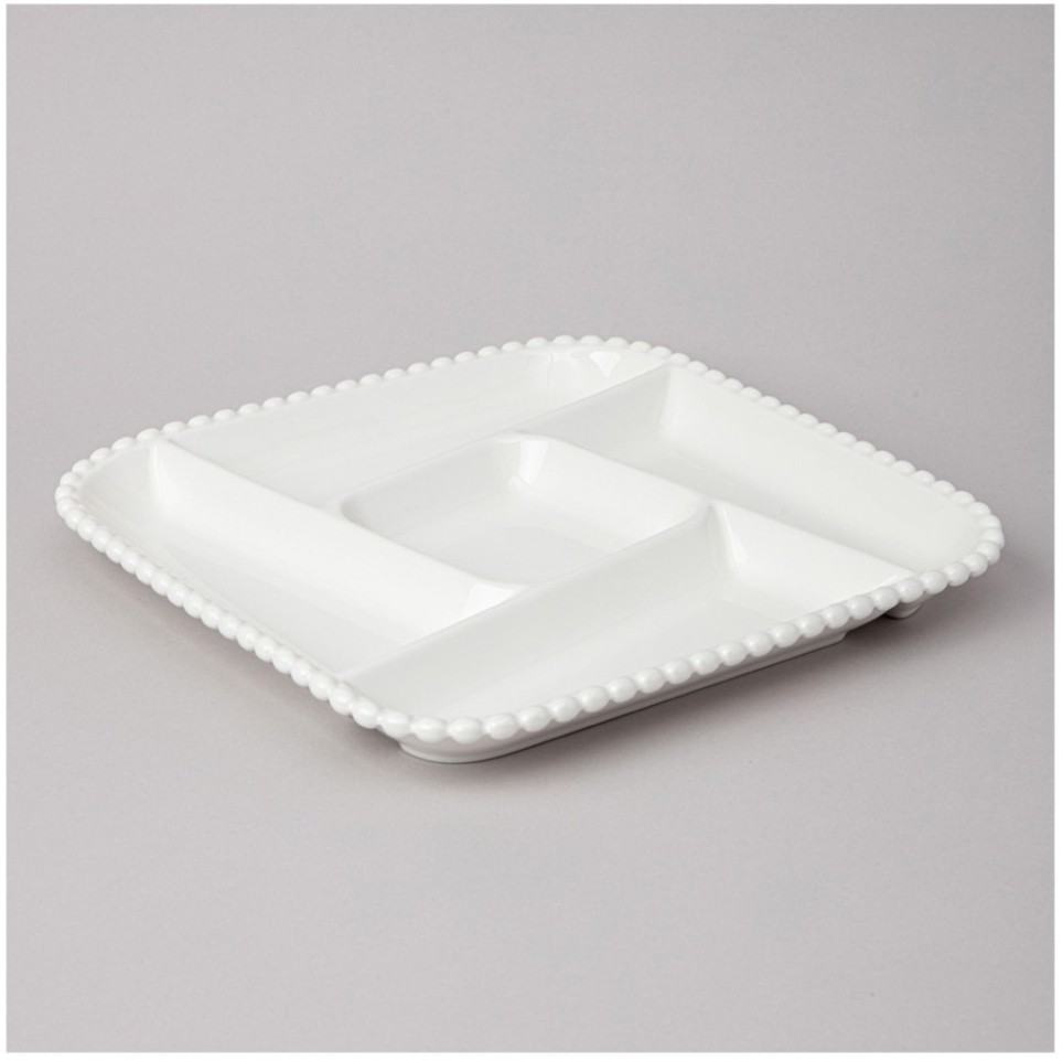 Менажница lefard "pearl" 5 секций квадратная 26,5*3 см (761-095)