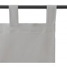 Штора из хлопка двойная базовая серого цвета из коллекции essential, 150х290 см (76970)