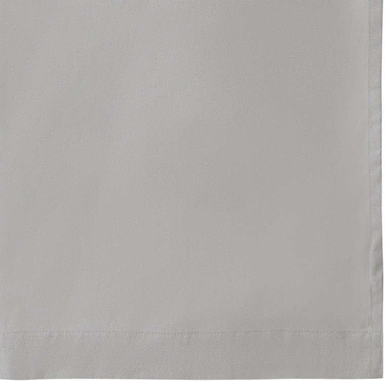 Штора из хлопка двойная базовая серого цвета из коллекции essential, 150х290 см (76970)