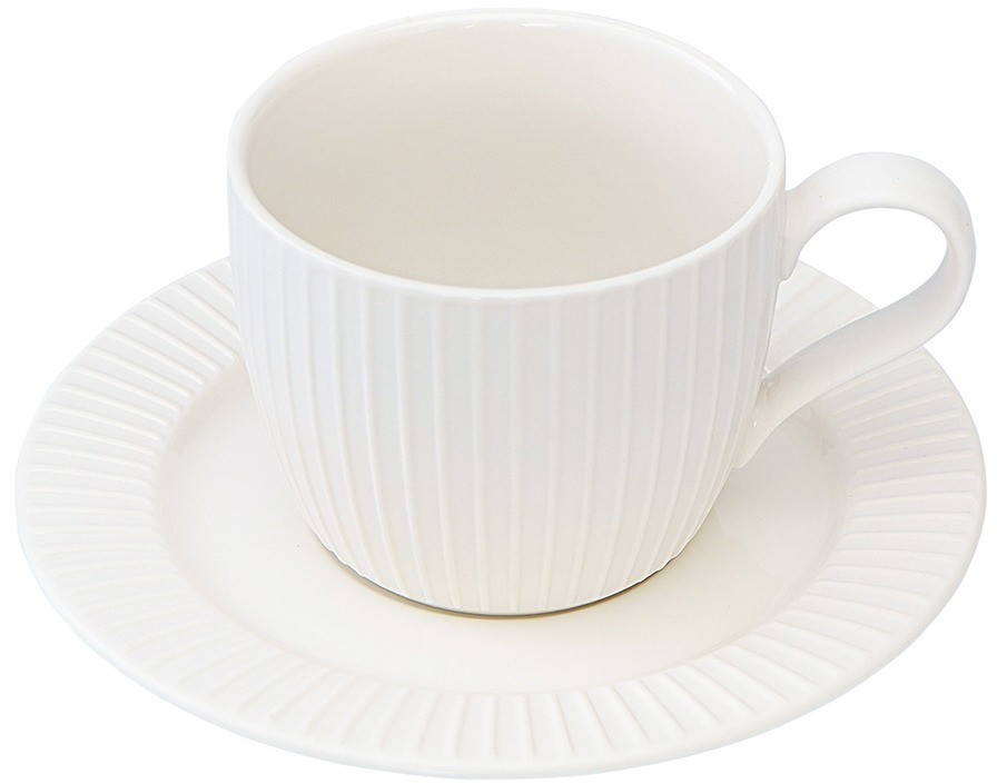 Набор чайных пар soft ripples, dual glazing, 250 мл, 2 шт. (75888)