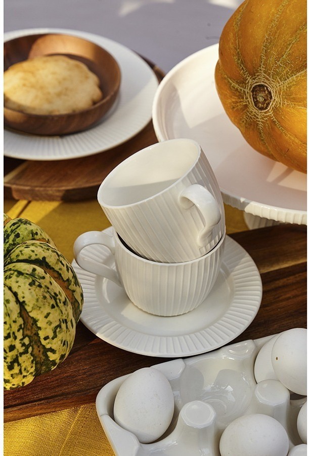 Набор чайных пар soft ripples, dual glazing, 250 мл, 2 шт. (75888)