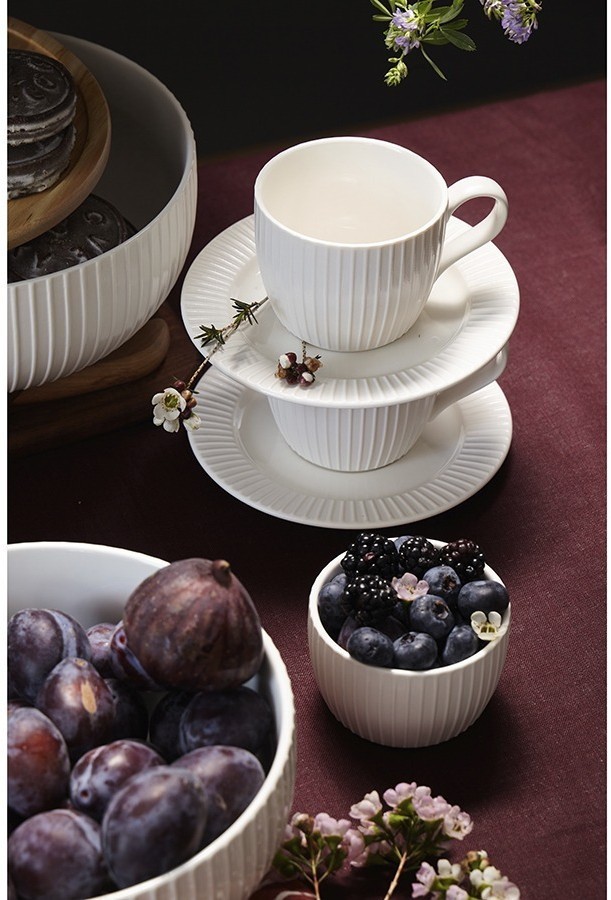 Набор чайных пар soft ripples, dual glazing, 250 мл, 2 шт. (75888)