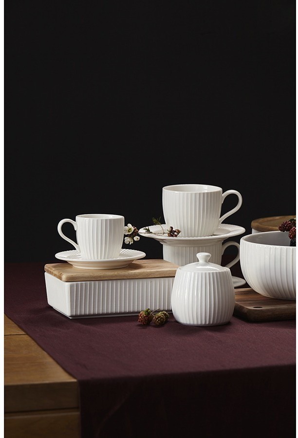 Набор чайных пар soft ripples, dual glazing, 250 мл, 2 шт. (75888)