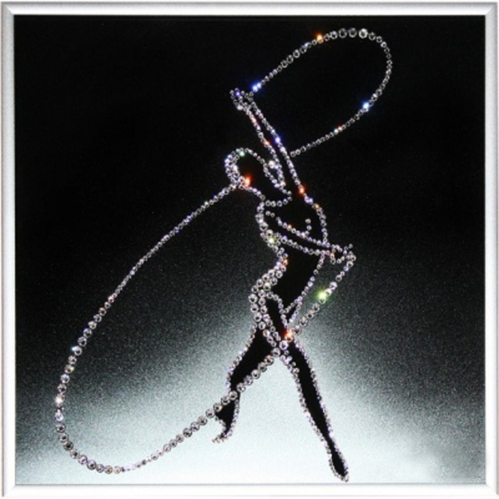 Картина Гимнастка с кристаллами Swarovski (2081)
