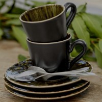 Кувшин SLZ192-SBN(SLZ192-VC7126), керамика, Sable noir, Costa Nova