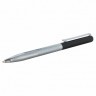 Ручка подарочная шариковая Galant Landsberg корпус серебристый с черным синяя 141013 (90788)