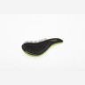 Щетка массажная DEWAL BEAUTY, для легкого расчесывания волос, мини с ручкой  цвет зелено-черный (52536)