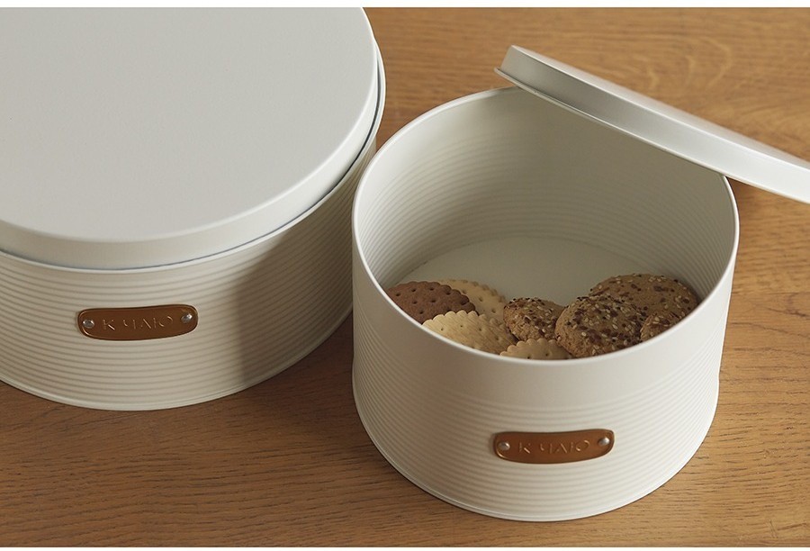 Набор банок для хранения сладостей irmel, молочные, 2 шт. (78405)