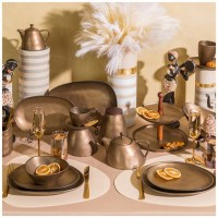 Ваза двухярусная bronco &quot;bronze&quot; 24,5*20,5 см (474-181)