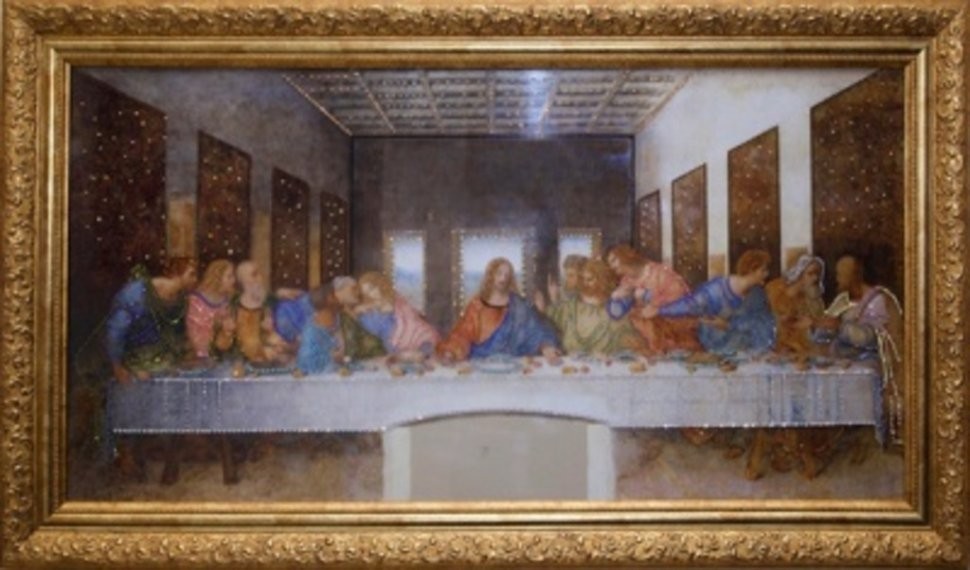 Картина Тайная вечеря с кристаллами Swarovski (2088)