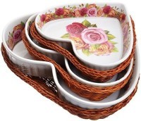 Блюдо 6пр 0,4+0,6+1,2л плет/подстав Mayer&amp;Boch (27307)