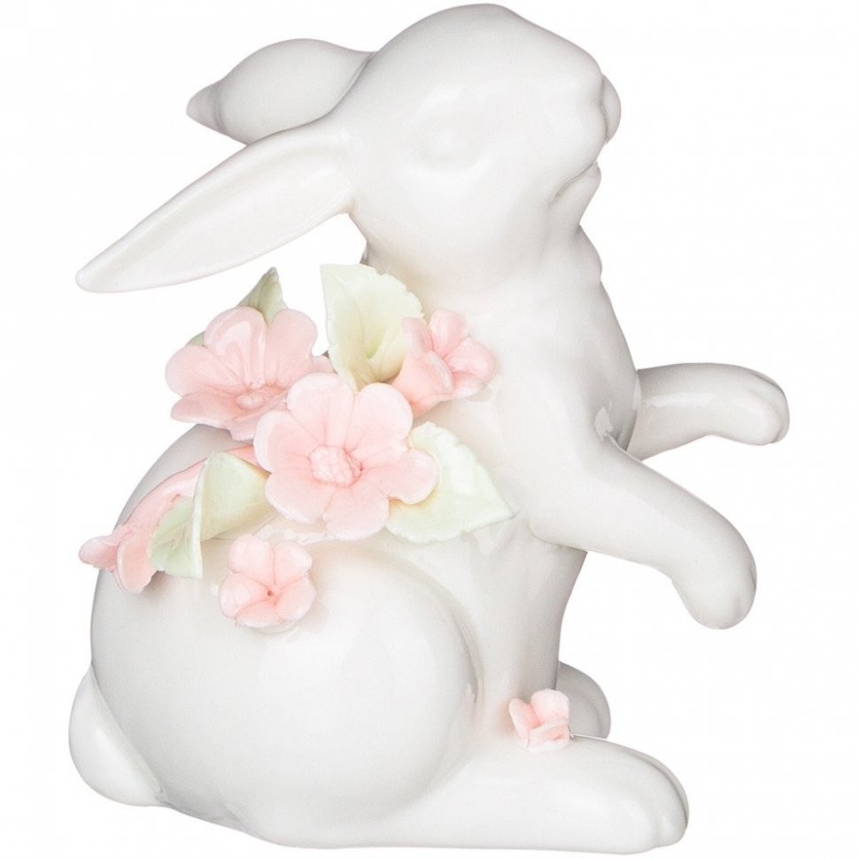 Статуэтка "весенний кролик" 9.5*6*9.5 см. Lefard (146-1653)
