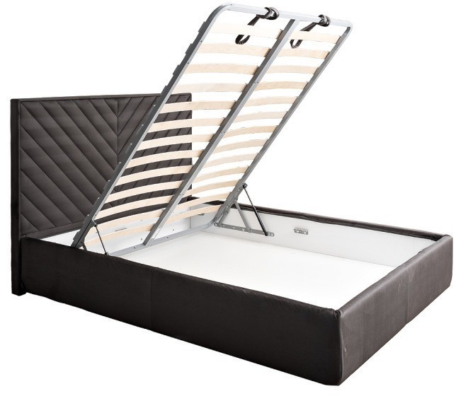 Кровать Milano Basic c подъем.мех.велюр серый Colt1003 173*220*125 (TT-00014856)