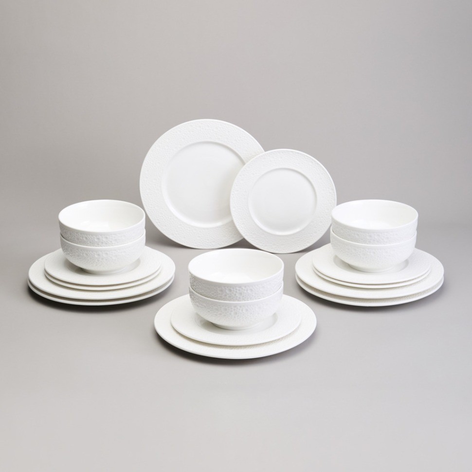 Набор посуды обеденный lefard "cavier" на 6 пер. 18 пр. (171-320)