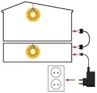 Блок питания для домиков Lundby 220В (LB_60702700)