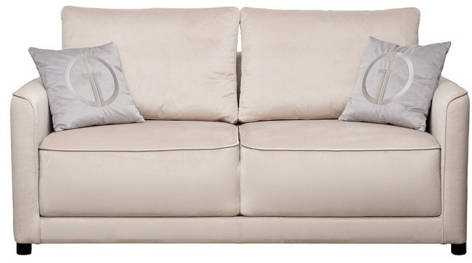 Диван Portofino 180 двухм раскл с кантом св-серый Colt030+Colt025 (TT-00013567)