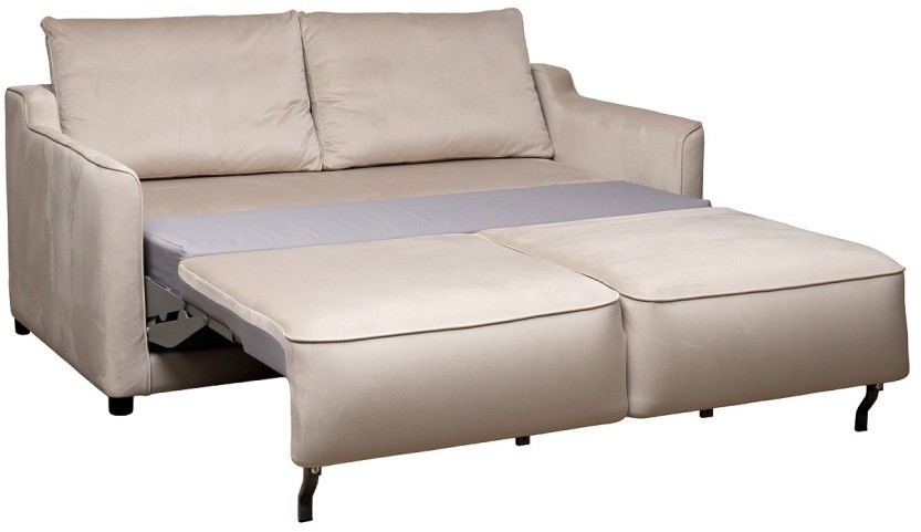 Диван Portofino 180 двухм раскл с кантом св-серый Colt030+Colt025 (TT-00013567)