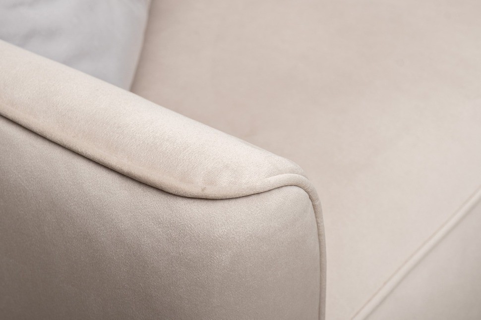 Диван Portofino 180 двухм раскл с кантом св-серый Colt030+Colt025 (TT-00013567)