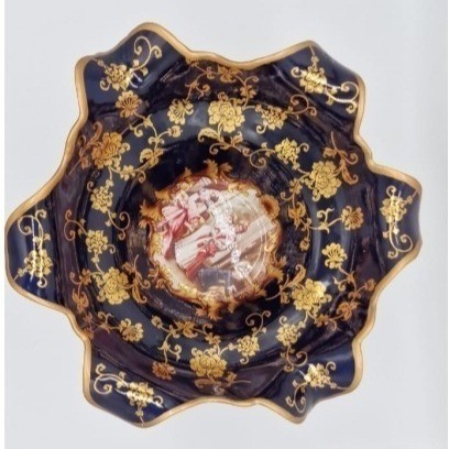 Фруктовница "Светское общество" диаметр=35 см.высота=25 см. Lefard (D-46-1108)