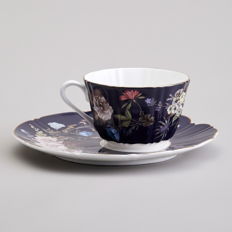 Чайная пара lefard "кобальт" 300 мл (86-2357-1)