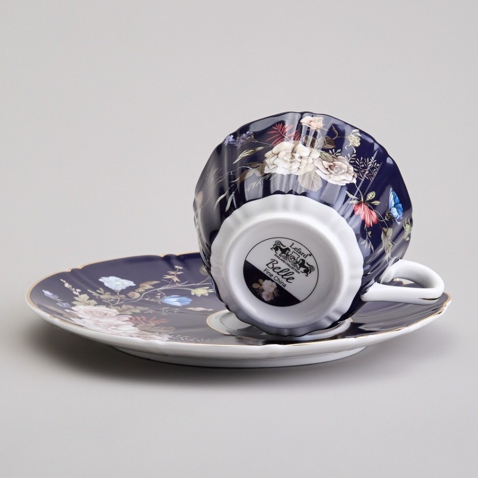 Чайная пара lefard "кобальт" 300 мл (86-2357-1)